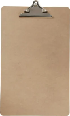 Clipboard/Tegneunderlag - A3 - Str. 30X47X0,3 CM - Sølv - 1 Stk