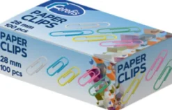 Clips 25 MM - Plastovertrukne - 100 Stk - Centrum