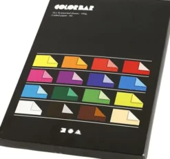 Color Bar - Farvet Papir - A4 - 10 Farver - 160 Ark
