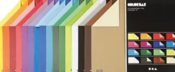 Color Bar - Farvet Papir - A4 - 10 Farver - 160 Ark