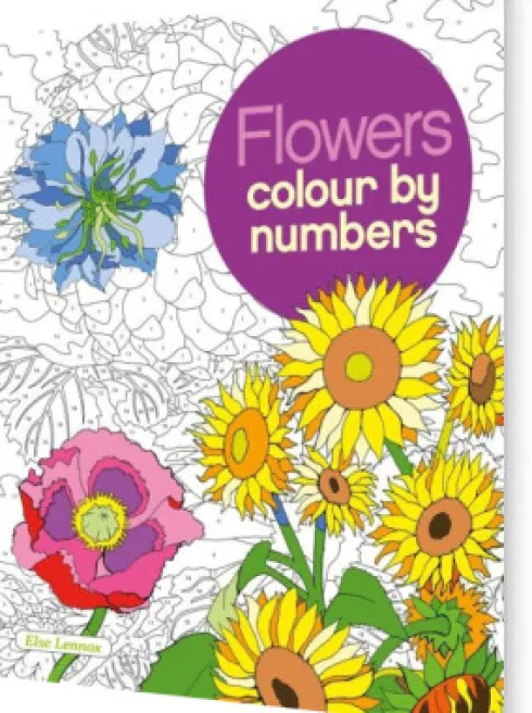 Colour By Numbers: Flowers