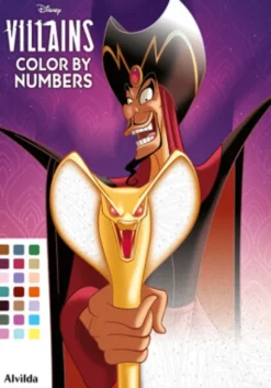 Colour By Numbers - Villains
