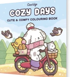 Cozy Days: Cute & Comfy Colouring Book