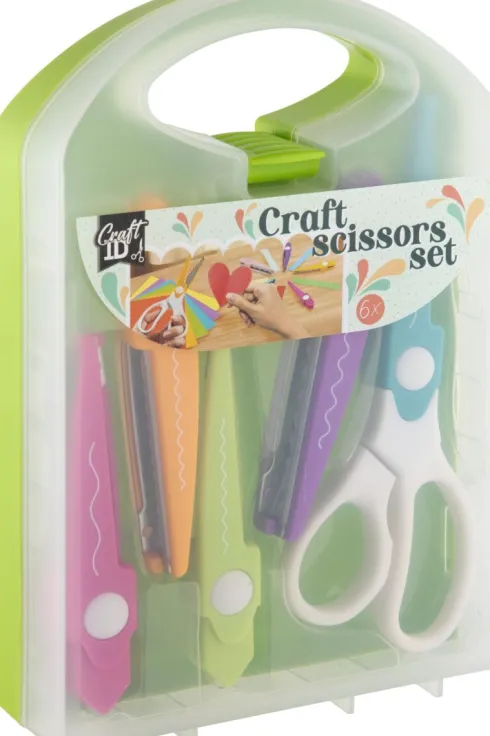 Craft Id - Børnesaks Med 5 Udskiftelige Klinger - 6 Dele