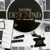 Craft Id - Journaling Designpapir Blok - A5 - 24 Ark - Sort