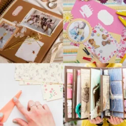 Craft Id - Vintage Designpapir I Blok - A4 - 250 G - 24 Ark