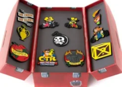 Crash Bandicoot Team Racing - Værktøjskasse Med Badges