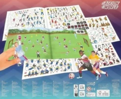 Create Your Football Game - Klistermærkebog - 400 Stickers