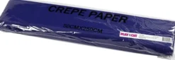 Crepepapir - Ark 50X250 CM - Blå - 10 Læg