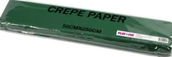 Crepepapir - Ark 50X250 CM - Grøn - 10 Læg