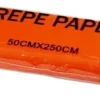 Crepepapir - Ark 50X250 CM - Orange - 10 Læg