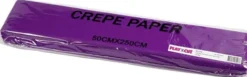 Crepepapir - Ark 50X250 CM - Violet - 10 Læg