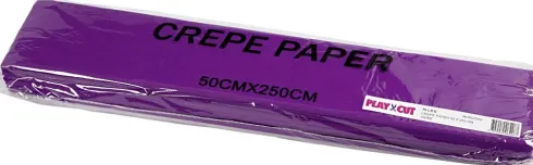 Crepepapir - Ark 50X250 CM - Violet - 10 Læg