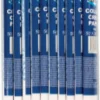 Crepe Papir 50 CM X 2 M - Hvid 10 Ruller - Centrum