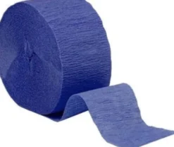 Crepepapir 5 CM X 20 M - Marineblå