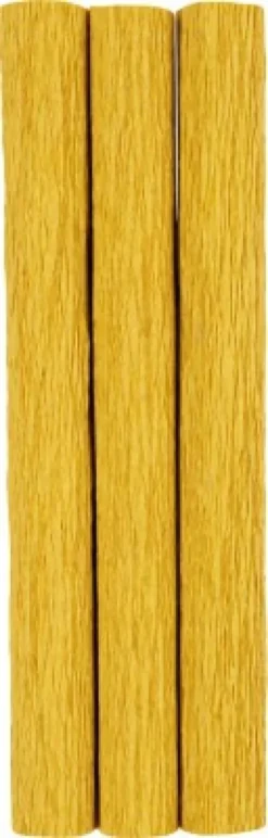 Crepepapir - 25X60 CM - Stræk/Crepe 180% - 105 G - Karry - 3 Ark