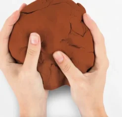 Darwi - Selvhærdende Ler - Cernit - Terracotta - 500 G