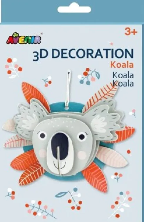 3D Byggesæt - Koala Motiv - Avenir