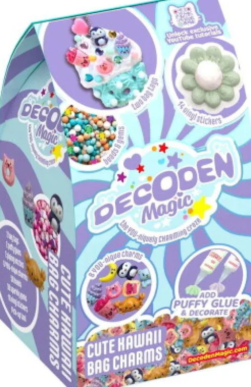 Decoden Magic - Cute Hawaii Bag Charms - DIY Charms Til Børn