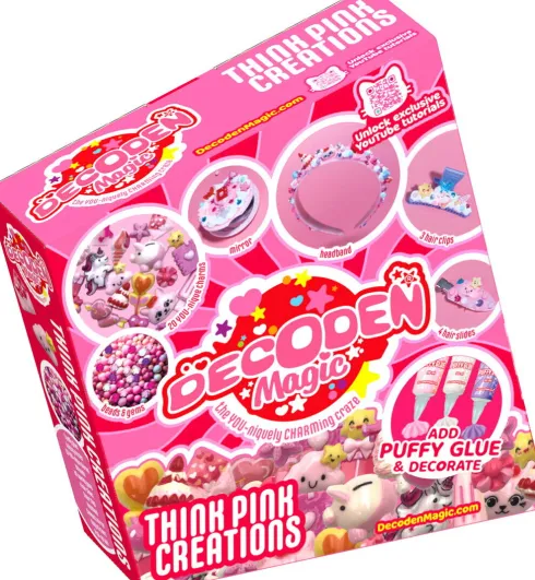 Decoden Magic - Deluxe Think Pink Creations - DIY Sæt Til Børn