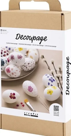 Decoupage DIY Kit Til Begyndere