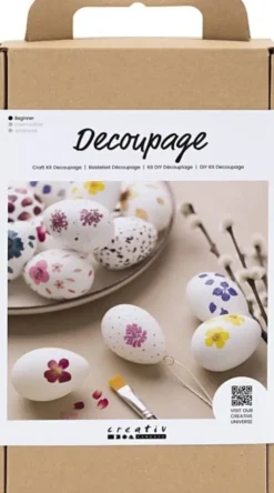 Decoupage DIY Kit Til Begyndere