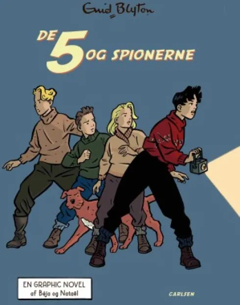 De Fem Og Spionerne 2 - Graphic Novel