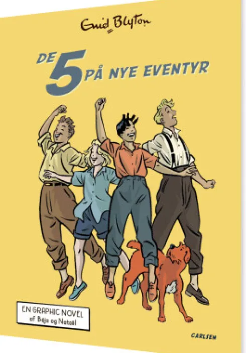 De Fem På Nye Eventyr 3 - Graphic Novel