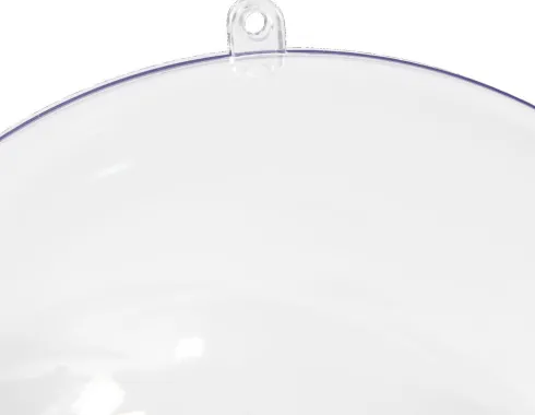Deko-Kugle - Ø 15,6 CM - Transparent - 1 Stk