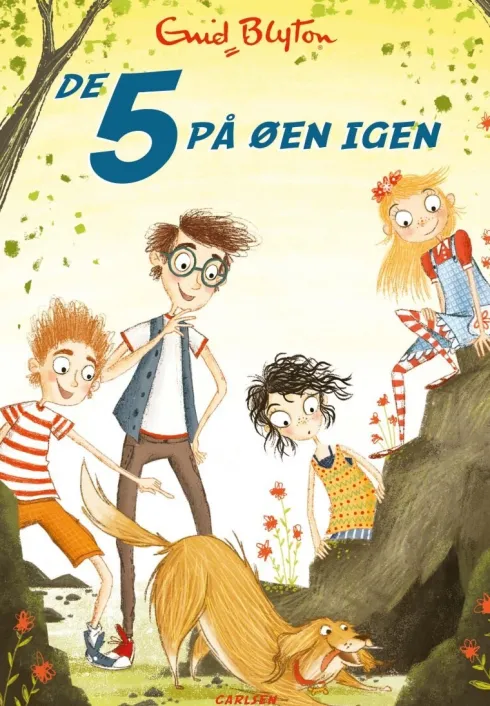 De 5 På Øen Igen - Bind 6