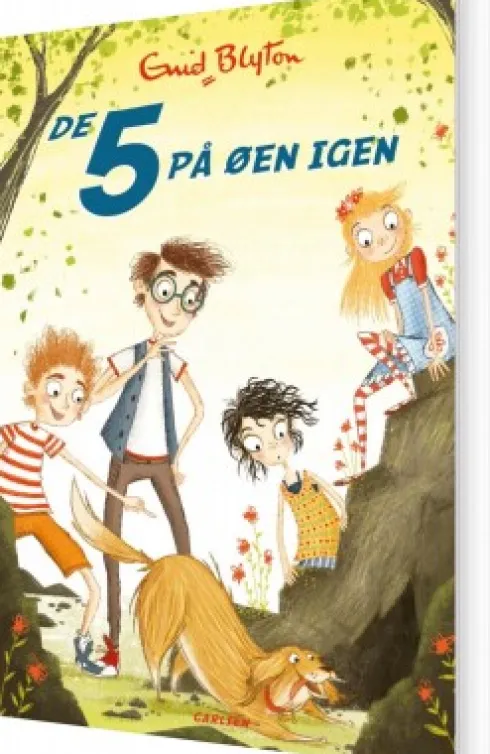 De 5 På Øen Igen - Bind 6