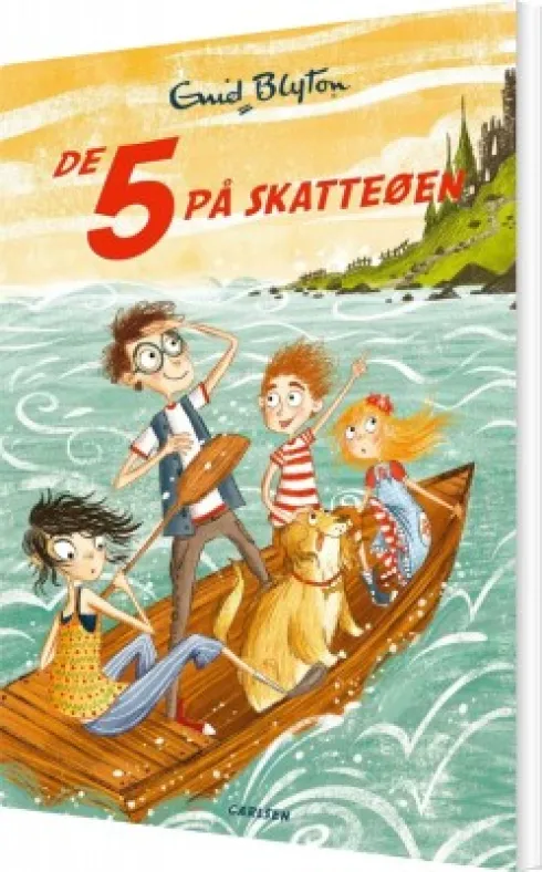 De 5 På Skatteøen - Bind 1