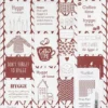 Designpapir - Hygge Og Strik - 30,5X30,5 CM - 180 G - 5 Ark