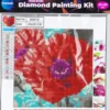 Diamond Painting Kit - 5D - 20X20 CM - Blomst
