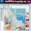 Diamond Painting Kit - 5D - 20X20 CM - Kreta