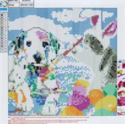 Diamond Painting - 30X30 CM - Hunde
