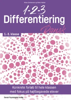 1-2-3 Differentiering - Dansk 1.-3. Klasse