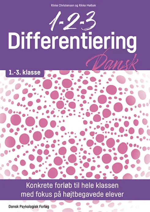 1-2-3 Differentiering - Dansk 1.-3. Klasse