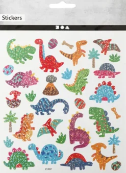 Dinosaur Klistermærker Til Børn
