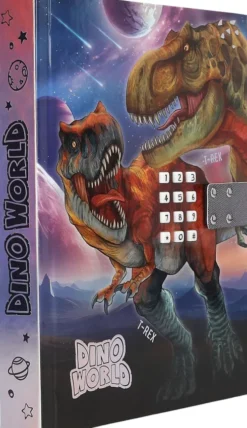 Dino World - Dagbog M/Kode Og Lyd