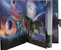 Dino World - Dagbog M/Kode Og Lyd