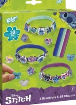 Disney Stitch - Armbånd Og Vedhæng - 21 Dele