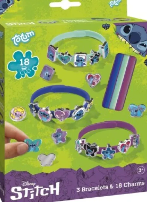Disney Stitch - Armbånd Og Vedhæng - 21 Dele