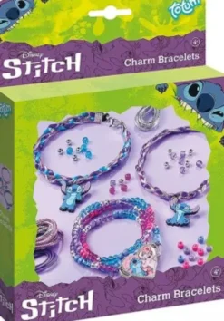 Disney Stitch - Lav Selv Armbånd - DIY Sæt