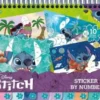 Disney Stitch - Sticker By Number Bog - 10 Sider