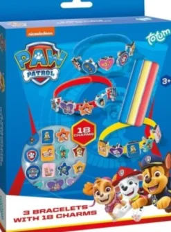 DIY Armbånd Med Paw Patrol - 18 Vedhæng - Totum