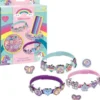 DIY Armbånd - Unicorn - 3 Arnbånd Og 18 Charms
