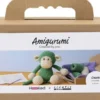 DIY Kit Amigurumi - Abe - Grøn - Off White