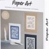 DIY Kit Papirkunst - Billeder Til Ophæng - Off White - 1Pk