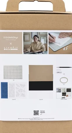 DIY Kit Papirkunst - Billeder Til Ophæng - Off White - 1Pk